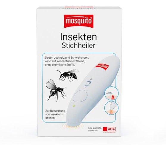 Verpackung des Produktes mosquito Insekten-Stichheiler
